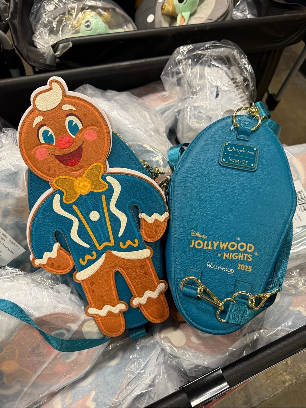 Loungefly Disney Ollie the Gingerbread Man convertible bag- Hollywood Studios 🆕